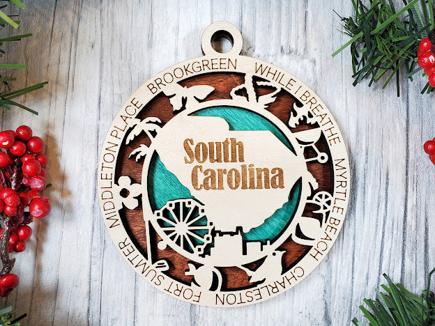 State & Territory Ornaments - Made to Order