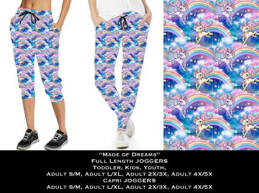 Made of Dreams Full & Capri Joggers