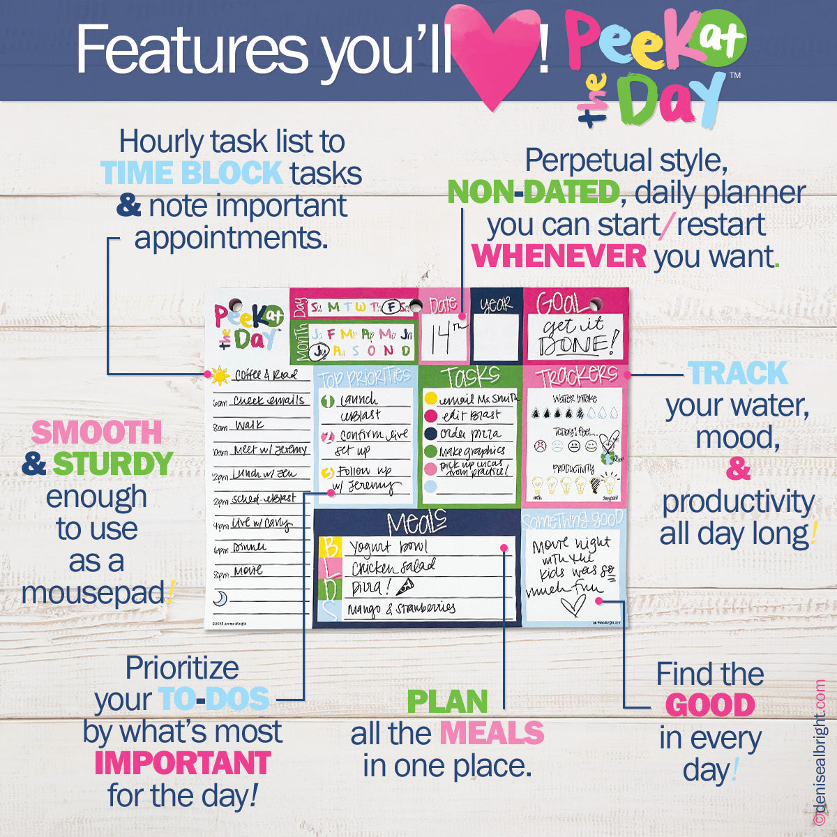 NEW! Plan Your Way Bundle | Daily & Weekly Planner Pads