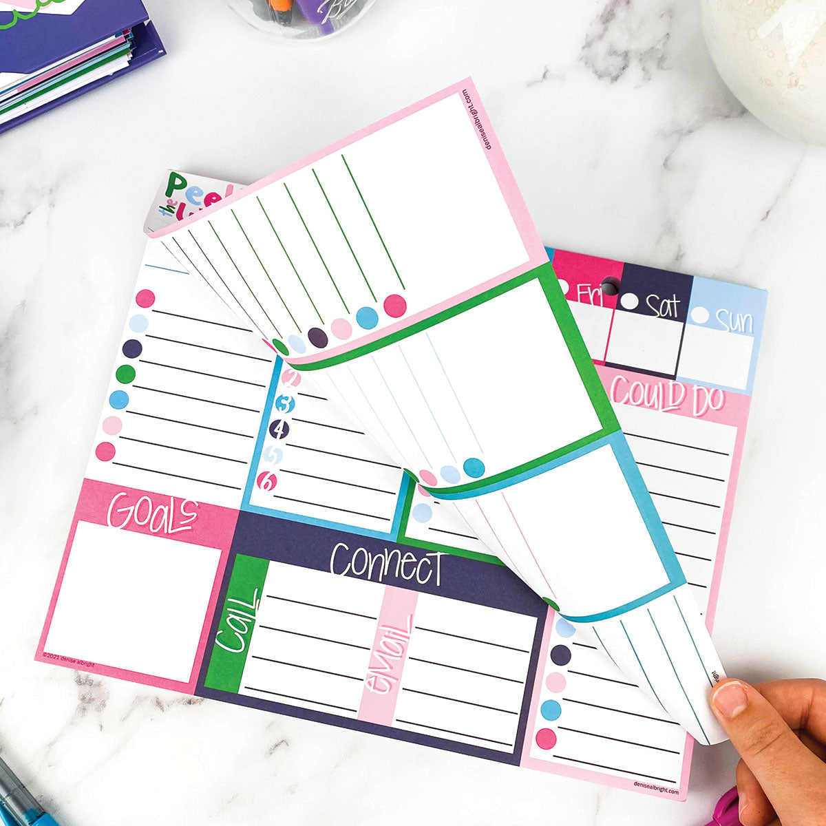 NEW! Plan Your Way Bundle | Daily & Weekly Planner Pads