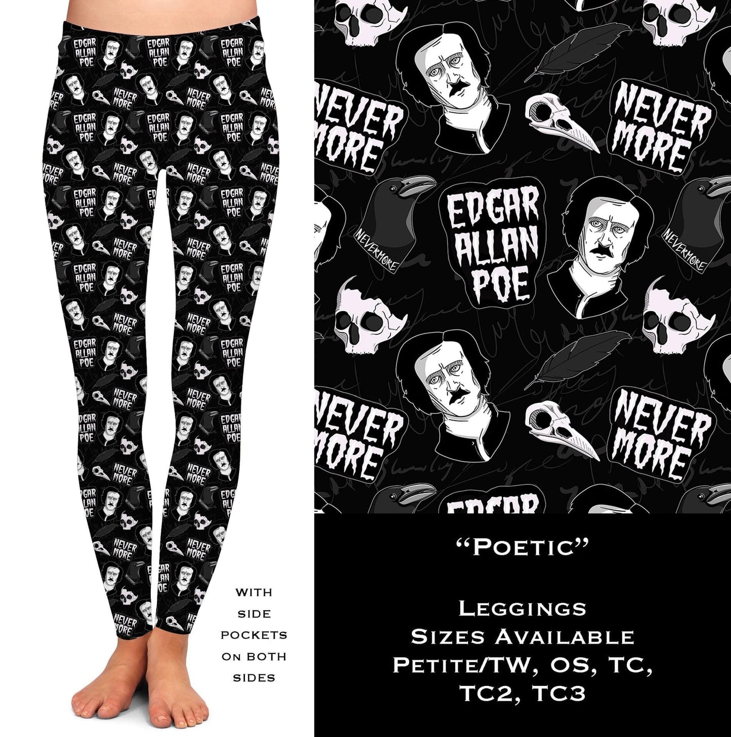 Poetic Leggings with Pockets