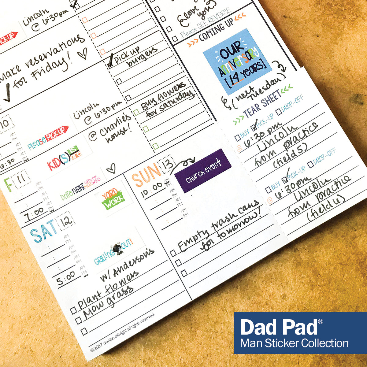 Best Planner Stickers | Family, Work, To-Dos, Events, Goals | 8 Styles