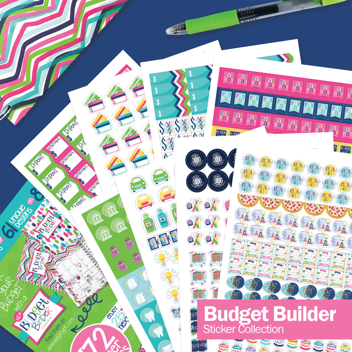 NEW! Budgeting Bundle | Budget Binder™ Planner + Accessories