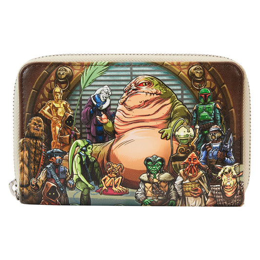 Star Wars: Return Of The Jedi Jabba’s Palace Zip Around Loungefly Wallet