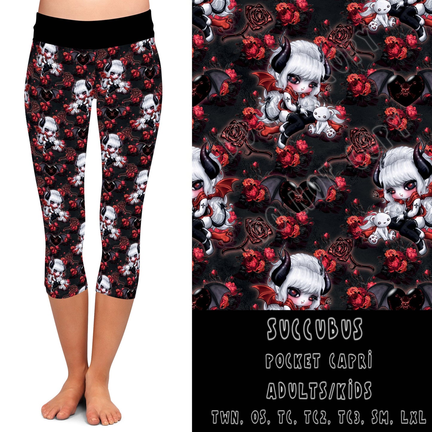 DARK TWISTED RUN-SUCCUBUS-LEGGING/JOGGER