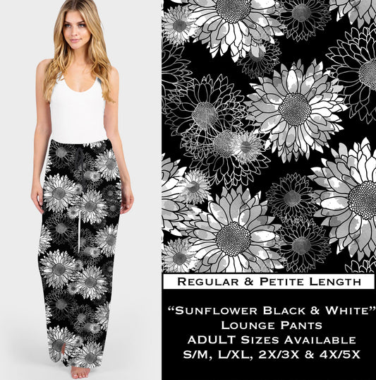 Sunflower Black & White Lounge Pants