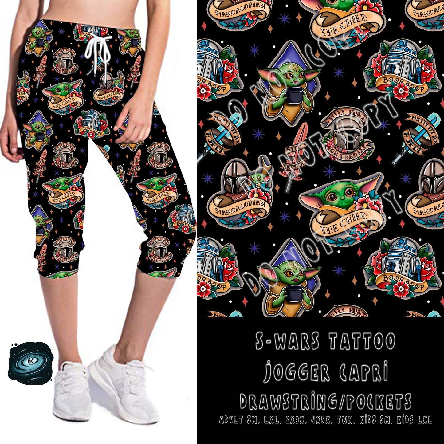 TATTOO RUN- SWARS- POCKET LEGGING/JOGGER