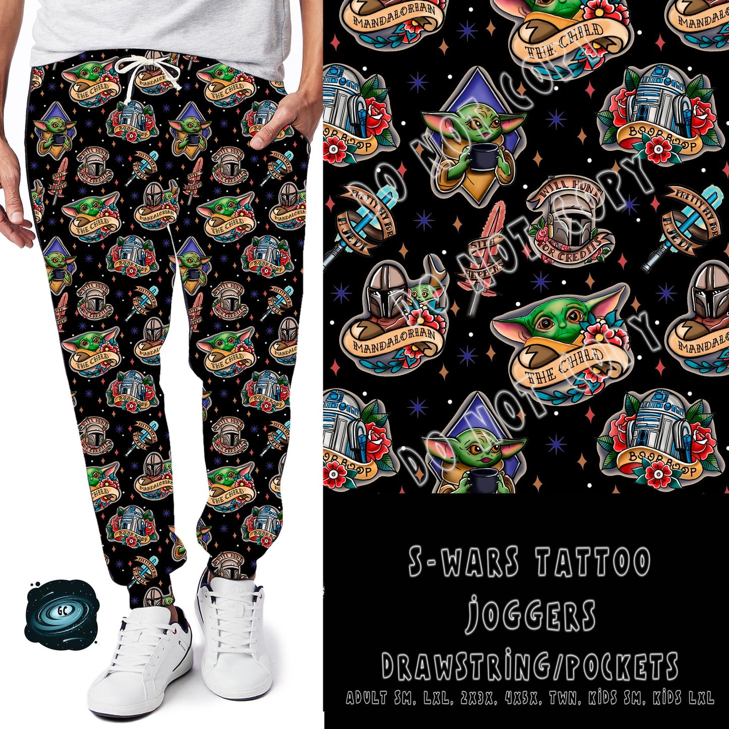 TATTOO RUN- SWARS- POCKET LEGGING/JOGGER