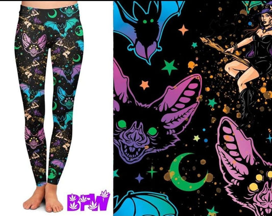 Batty Night Leggings and Joggers