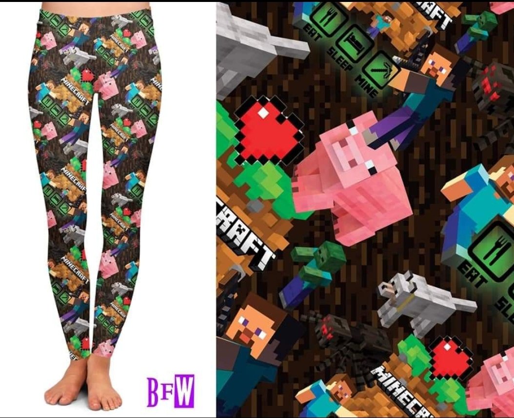 Minecraft leggings and joggers