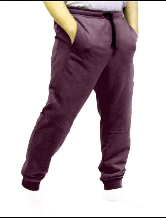 Solid Burgundy Joggers and Lounge Pants