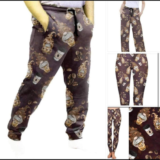 Coffee Gnome Leggings, Capris, Lounge Pants