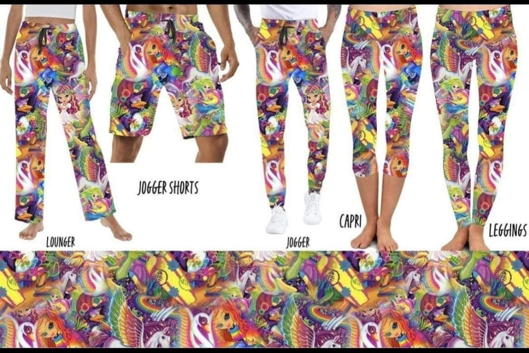 Colorful LF Leggings,Capris, Lounge Pants, Joggers and shorts