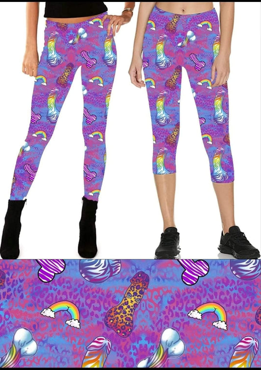 Magical P*nis Leggings, Capris, Lounge Pants and shorts