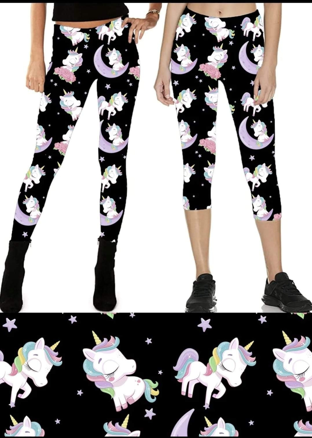 Unicorn Dreams Leggings,Capris, Lounge Pants, Joggers and shorts