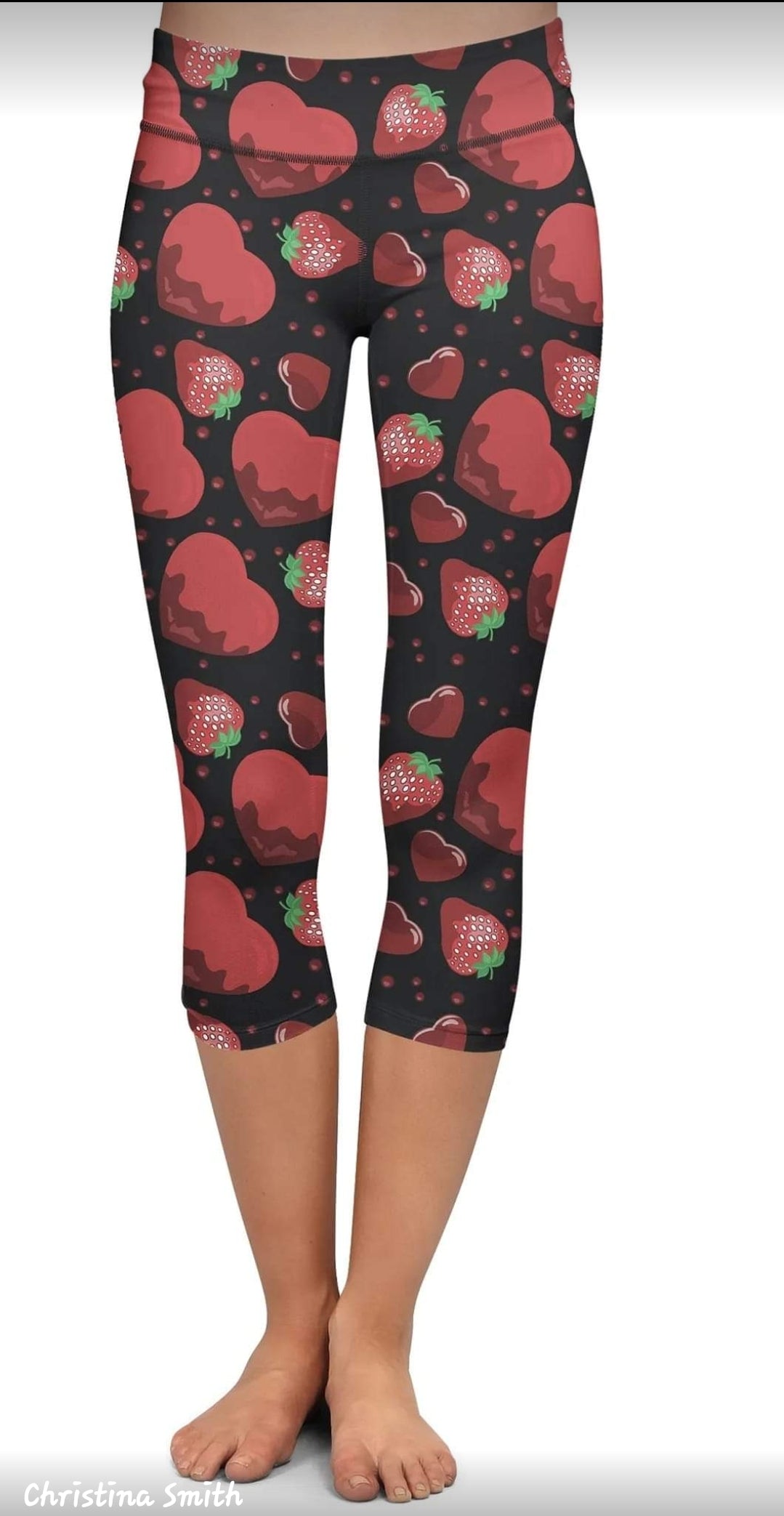 Strawberry Delight Leggings, lounge pants, joggers