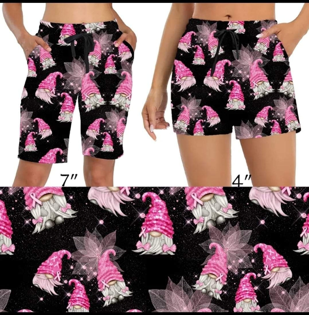 Breast Cancer Awareness Leggings,Capris, Lounge Pants, Joggers and shorts