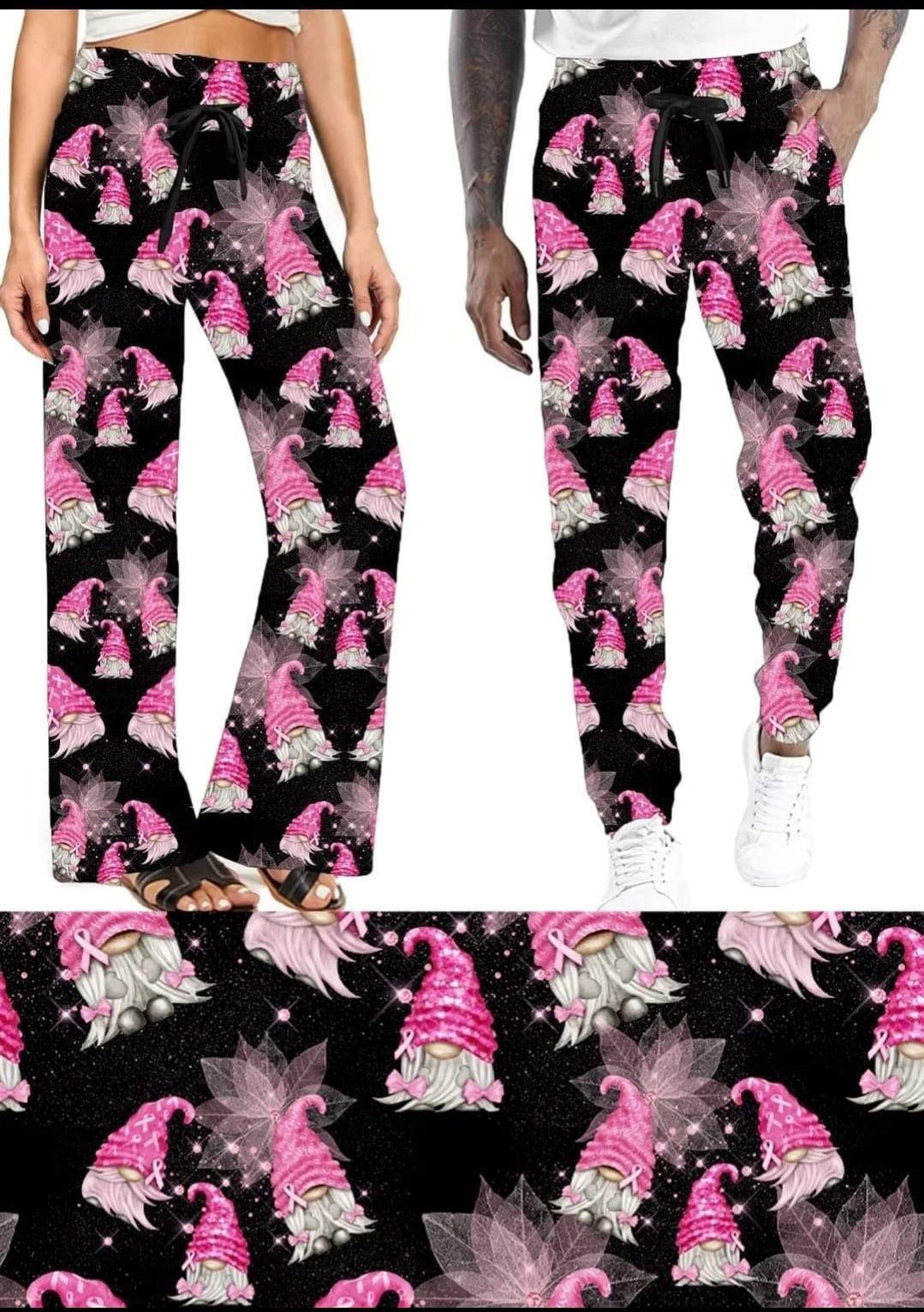 Breast Cancer Awareness Leggings,Capris, Lounge Pants, Joggers and shorts