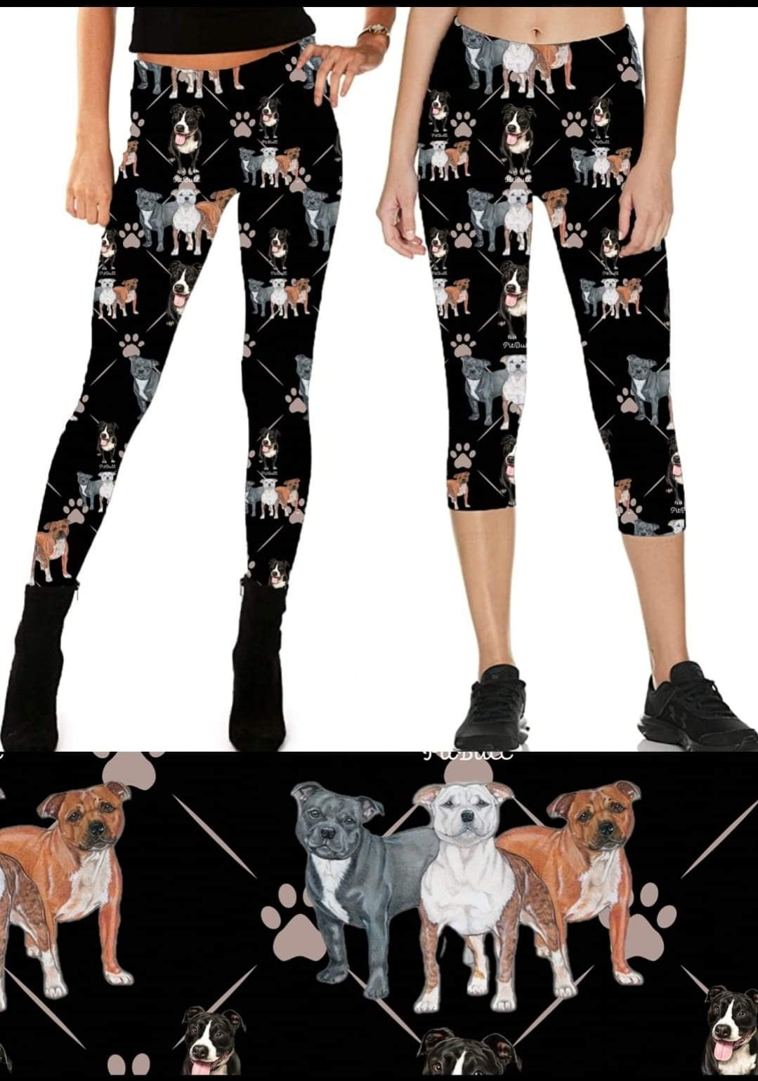 Pitbull Leggings,Capris, Lounge Pants, Joggers and shorts