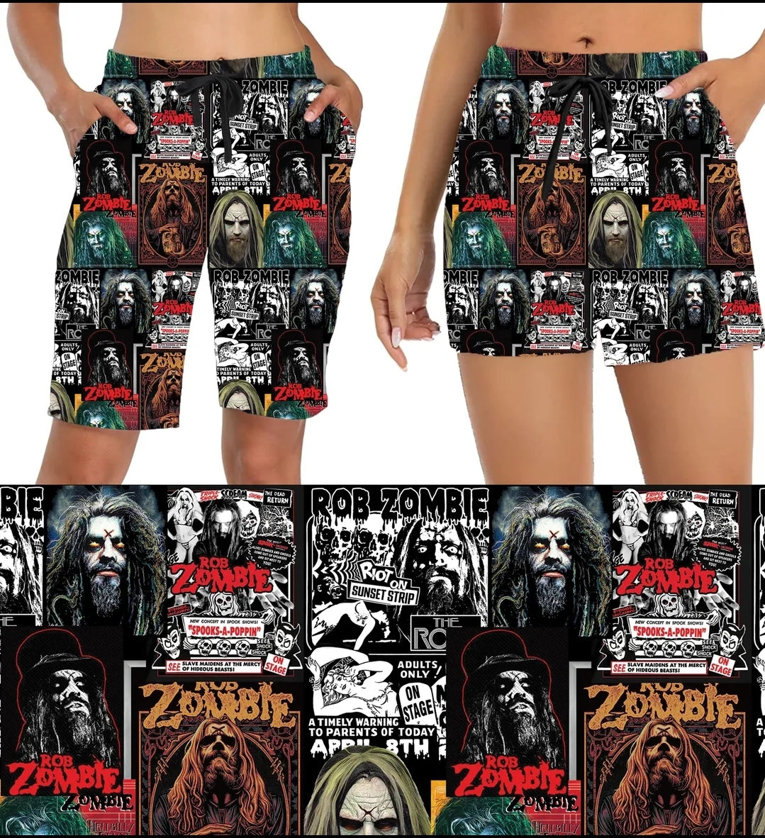 Zombie Leggings,Capris, Lounge Pants, Joggers and Shorts  Preorder #0504