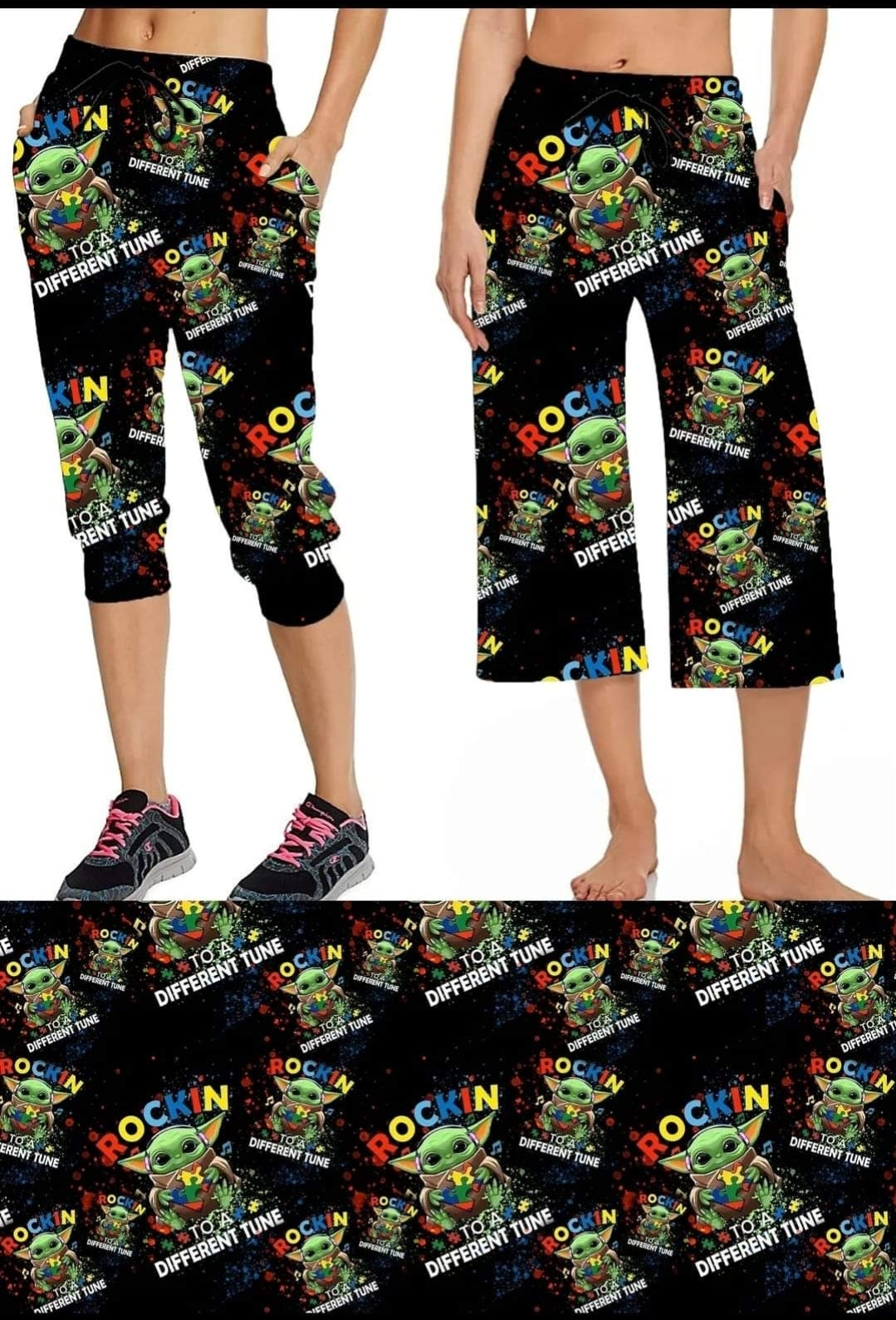 Rockin' Leggings,Capris, Lounge Pants, Joggers and shorts