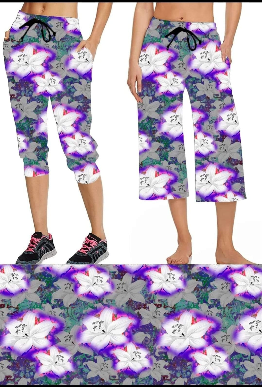 Tropics capris with pockets