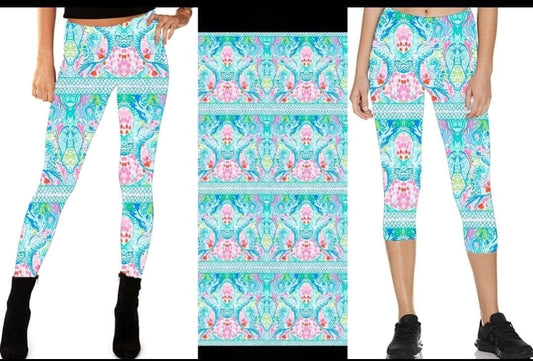 Summer Dreaming leggings,Capris, Lounge Pants, Joggers and shorts  Preorder #0605