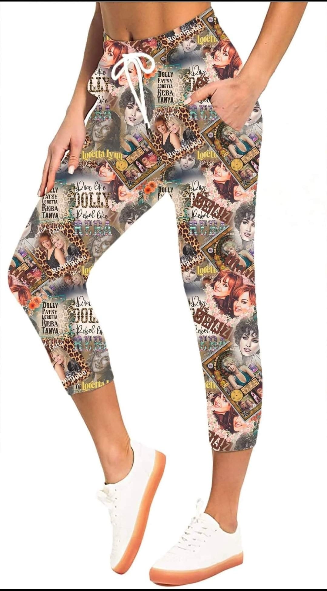 Country Gals leggings,Capris, Lounge Pants, Joggers