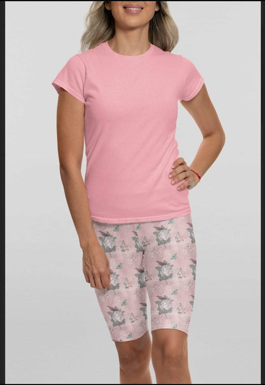 Light summer rose capris and shorts