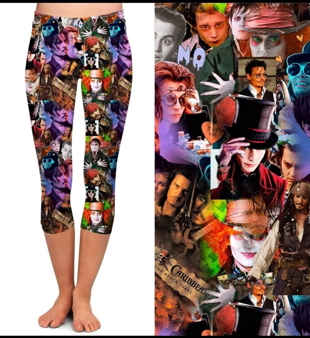 Many faces leggings capris joggers and loungers kids and adults preorder #0707