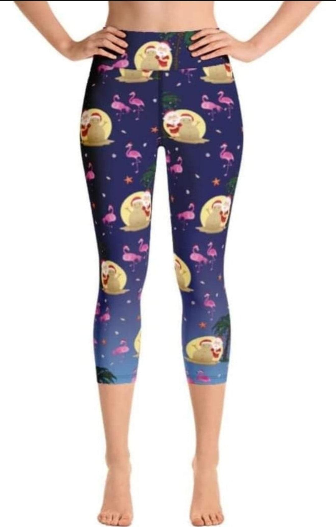 Florida Christmas Leggings, Capris, Full and Capri length loungers and joggers Preorder #0807