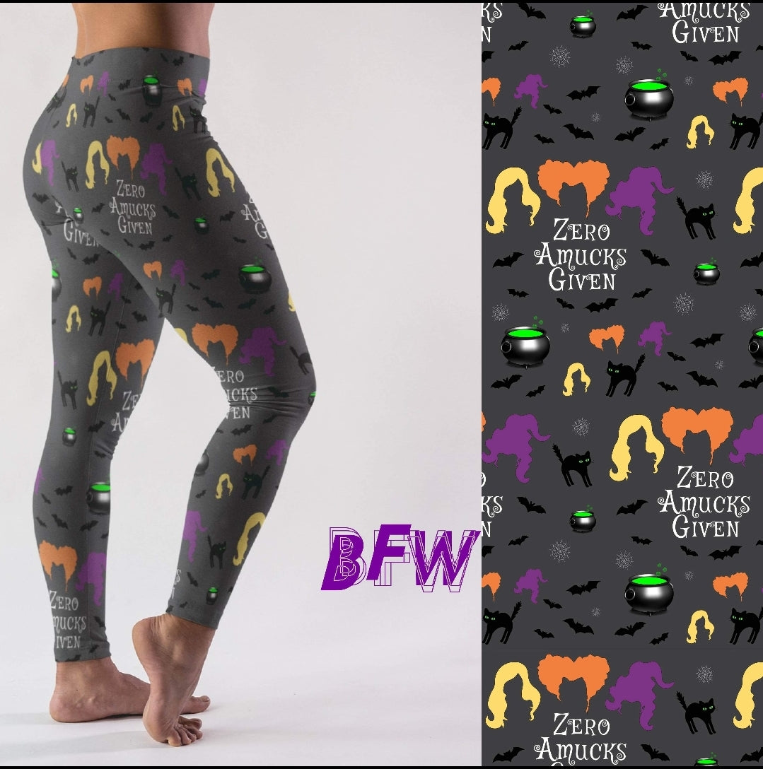 Zero Amucks leggings, Capris, Full and Capri length loungers and joggers Preorder #0820