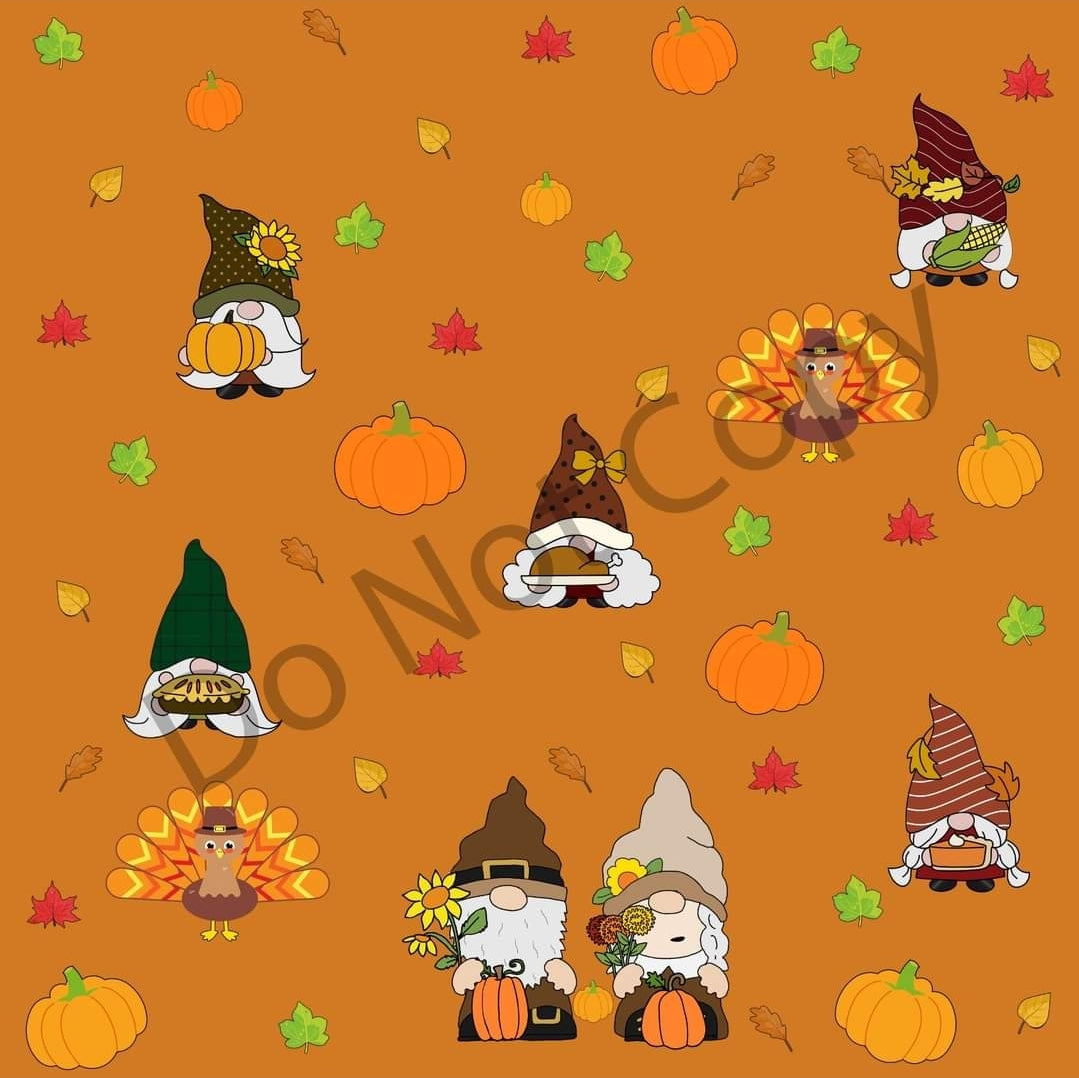 Fall Gnomes leggings, Capris, Full and Capri length loungers and joggers