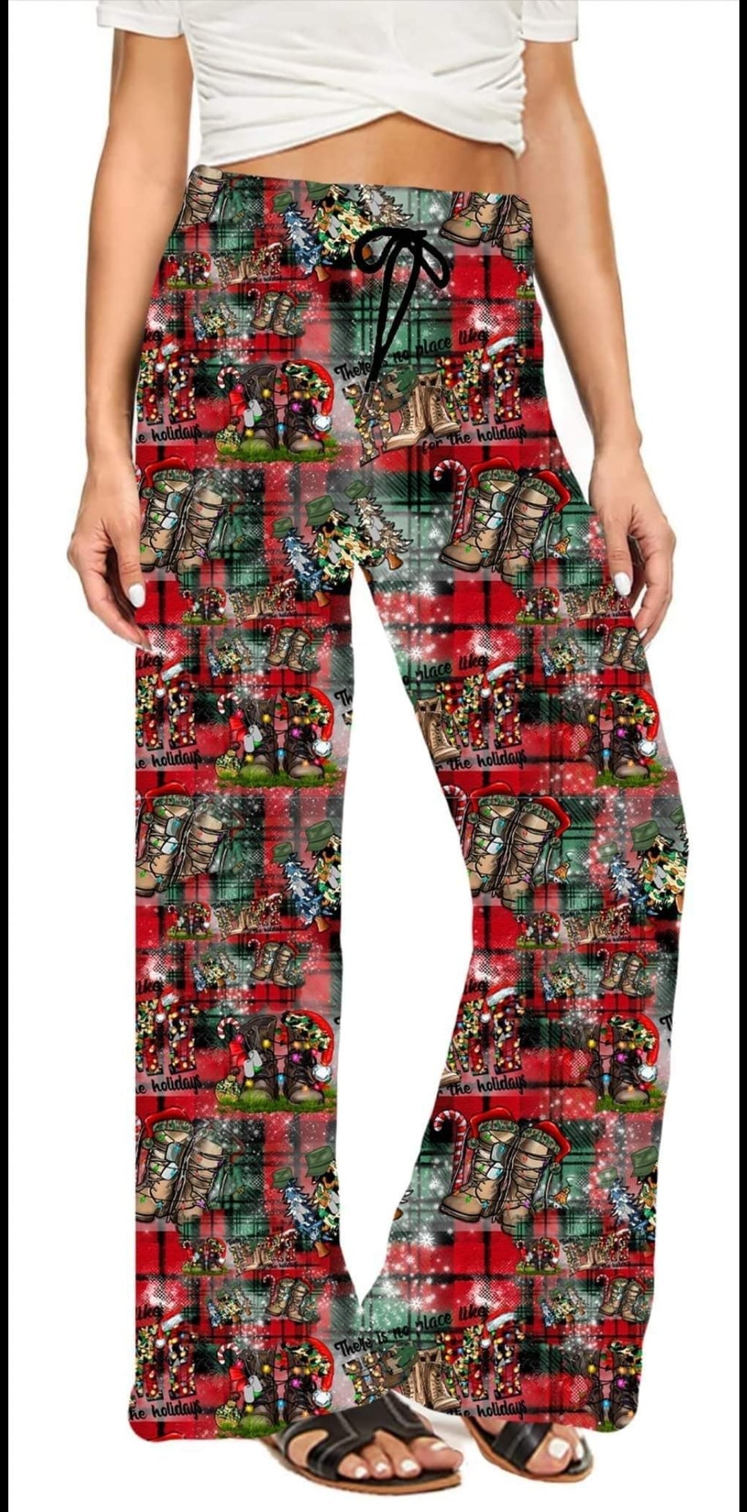 Military Christmas leggings, Capris, Full and Capri length loungers and joggers