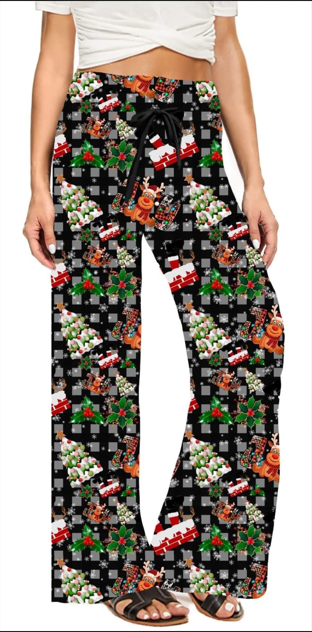 Holly Jolly Leggings and Capris