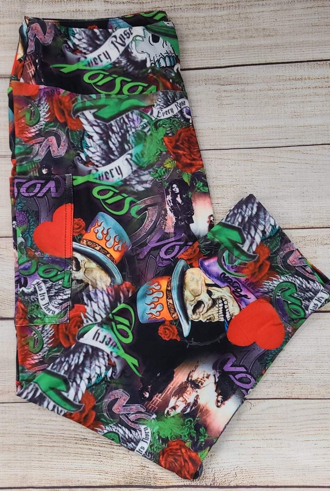 Poison leggings,Capris, Lounge Pants, Joggers and shorts  Preorder #0622