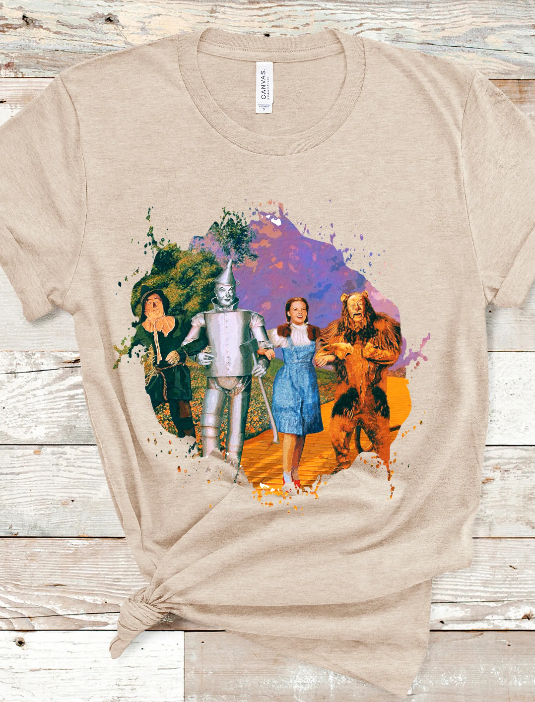 Learned from Oz two sided tee