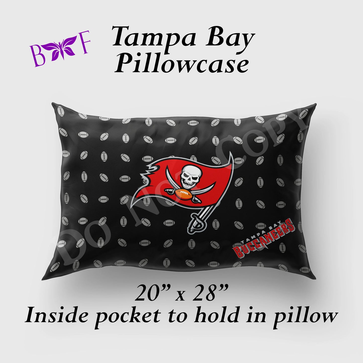 Tampa Bay Pillowcase preorder #1018