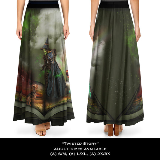Twisted Story Maxi Skirt