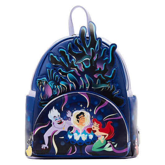 Little Mermaid Ursula Lair Glow Genuine Loungefly Backpack