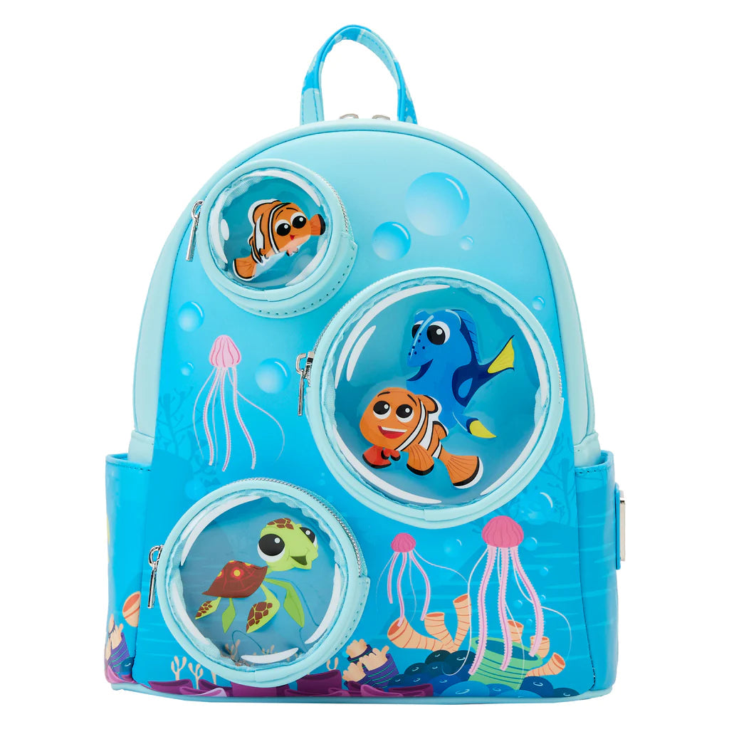 Finding Nemo 20th Anniversary Bubble Pocket Mini Backpack Genuine Loungefly