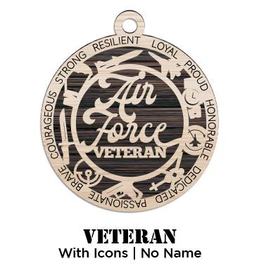 Air Force Ornaments - Made to Order