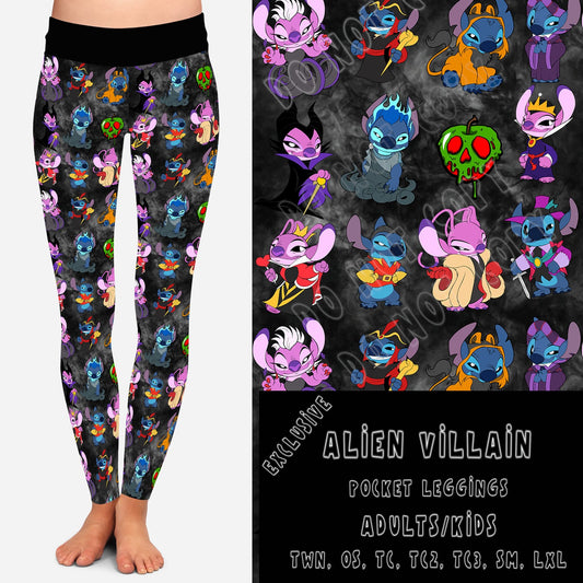 ACR RUN- ALIEN VILLAIN-LEGGINGS/CAPRI/JOGGER/JOGGER CAPRI