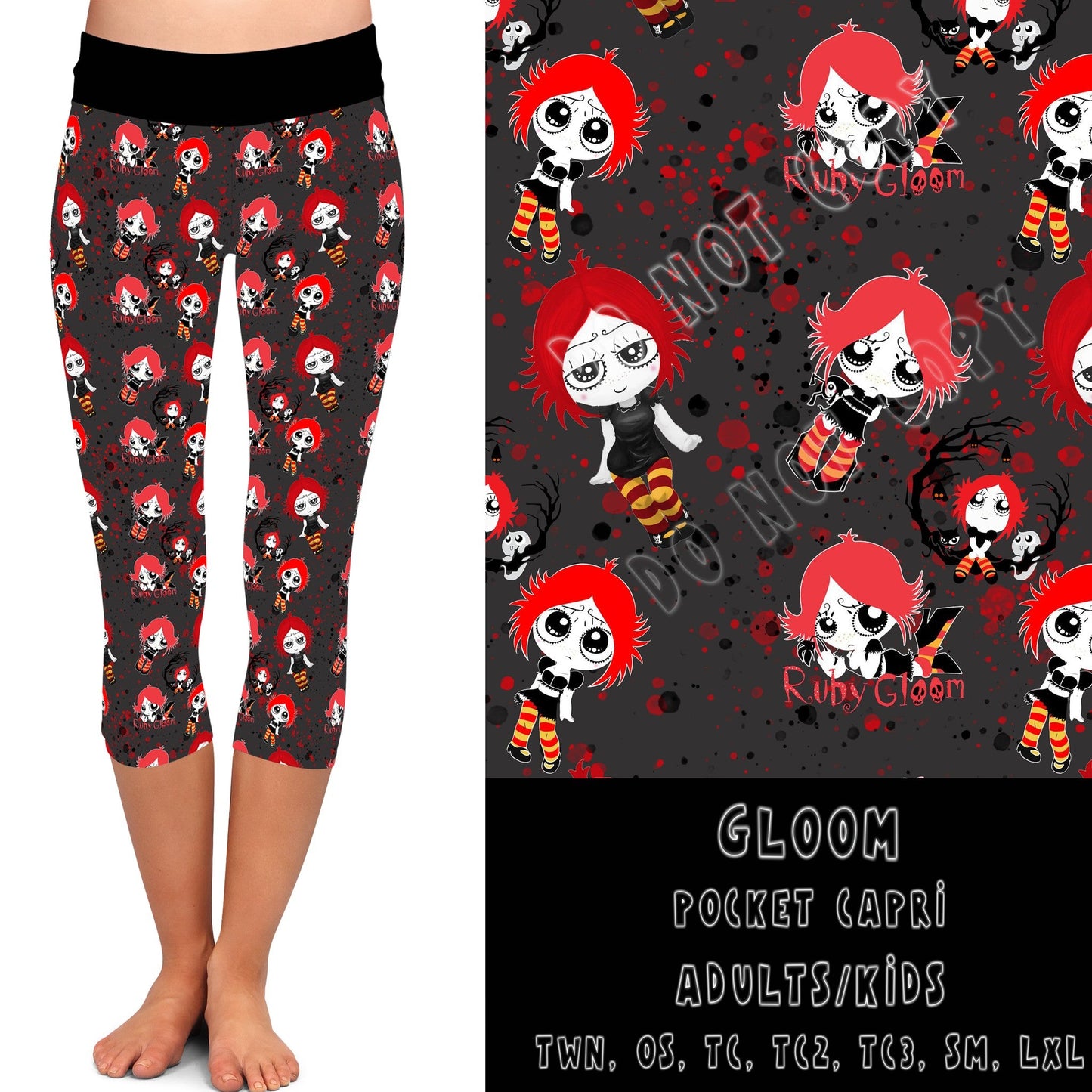 DARK TWISTED RUN- GLOOM-LEGGING/JOGGER