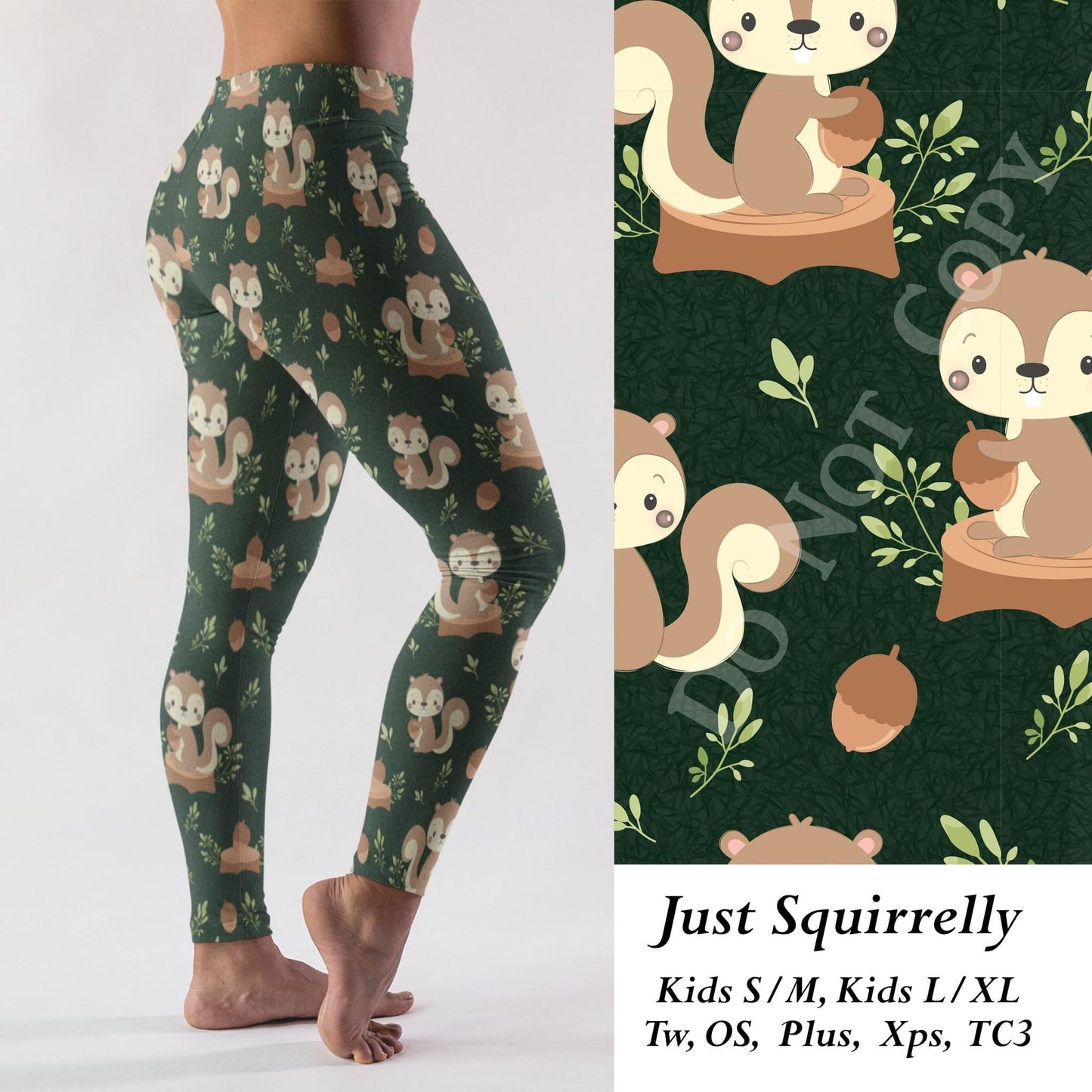 Just Squirrelly- Leggings, Capri, Full/Capri Length Loungers & Joggers