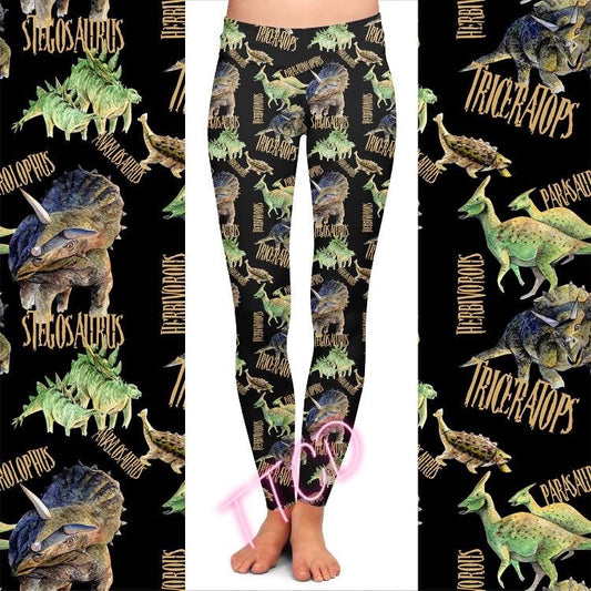 Dinosaurs legging