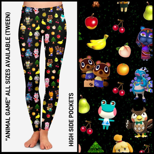 RTS - Animal Game Leggings with Pockets