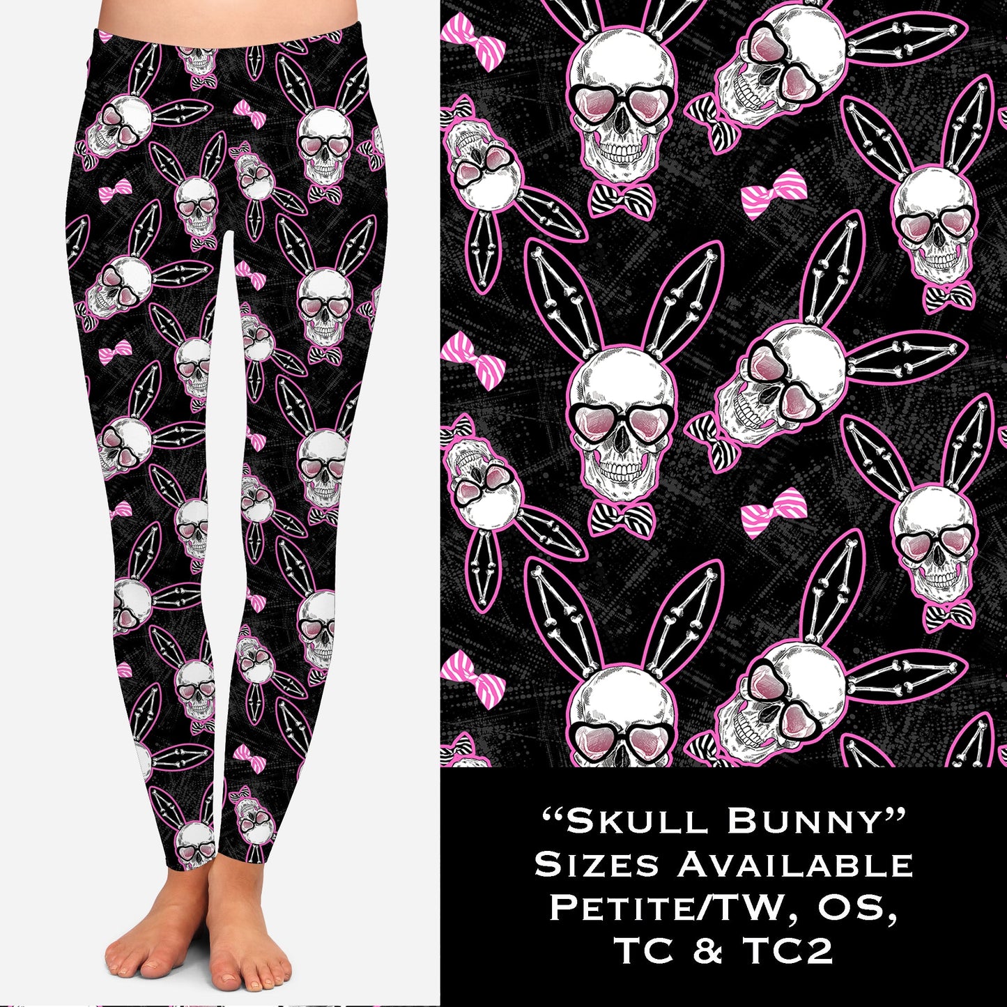 Skull Bunny - Legging & Capri