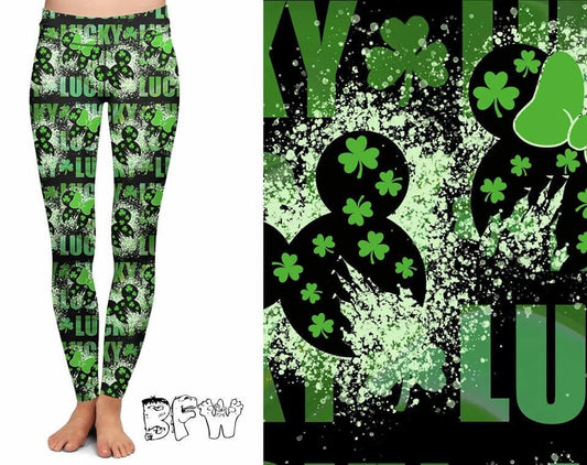 “Lucky Mouse” Leggings, lounge pants, joggers