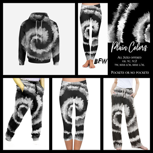 “Plain Colors” Hoodies, Leggings, Capris, Lounge Pants and Joggers